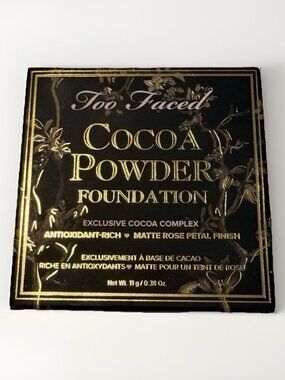 Too Faced Cocoa Powder Foundation TAN New In Box